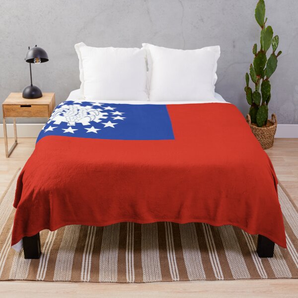 Item preview, Myanmar Flag designed and sold by YaelleDark.