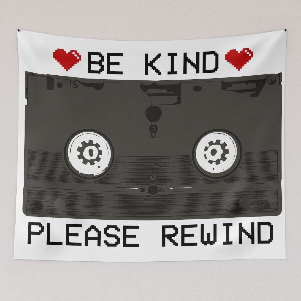 Item preview, Be Kind Please Rewind Retro VHS designed and sold by maggiecuda.