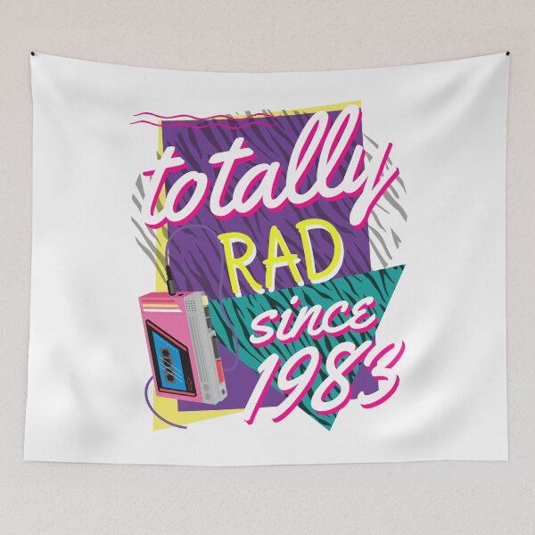 Item preview, Totally Rad 80s Throwback 1983 designed and sold by augenpulver.