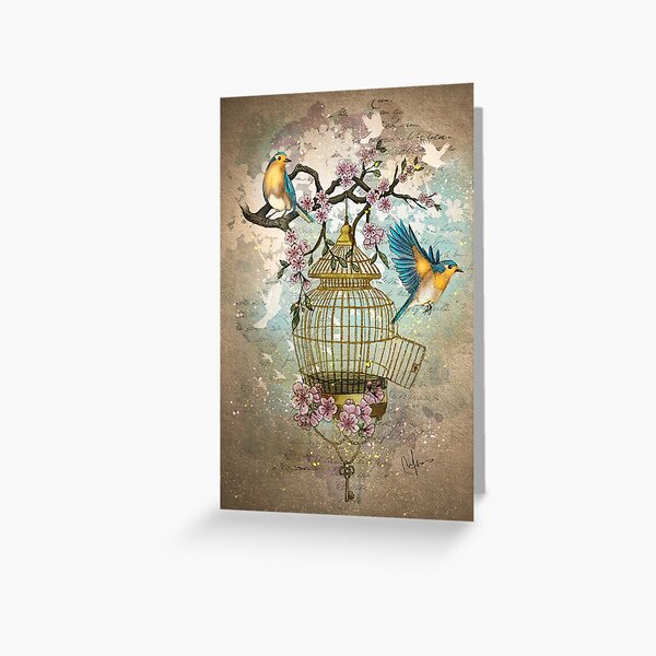 Item preview, Birds were meant to fly designed and sold by marineloup-art.