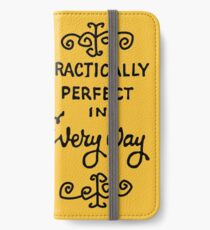 praktisch perfekt iPhone Flip-Case/Hülle/Skin