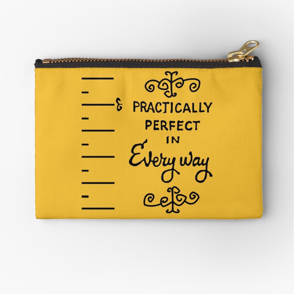 practically perfect Zipper Pouch