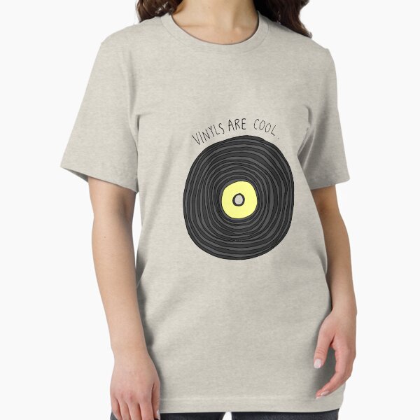 Item preview, Vinyls are Cool (Grey) designed and sold by Sophie Tyrrell.