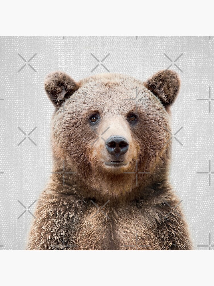 Grizzlybär - bunt von galdesign