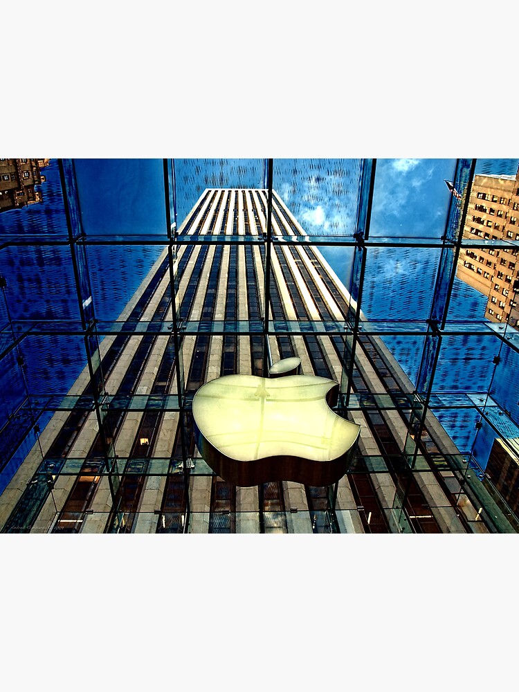 View from the Apple store, NYC by rapis60