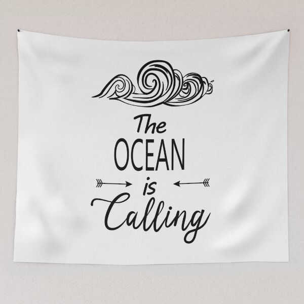 Item preview, The Ocean Is Calling Great Fashion T-Shirt designed and sold by Oles Bielienkyi.