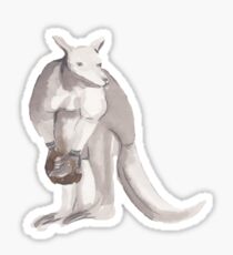 Kangaroo Sticker