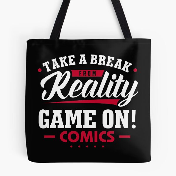 Artikelvorschau, Spiel weiter! Comic-Tag-Linie entworfen und verkauft von gameoncomics.
