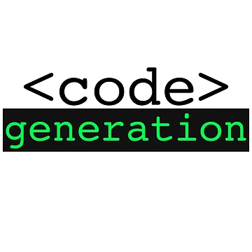 Artwork thumbnail, Code Generation STICKER by KeepOnCoding