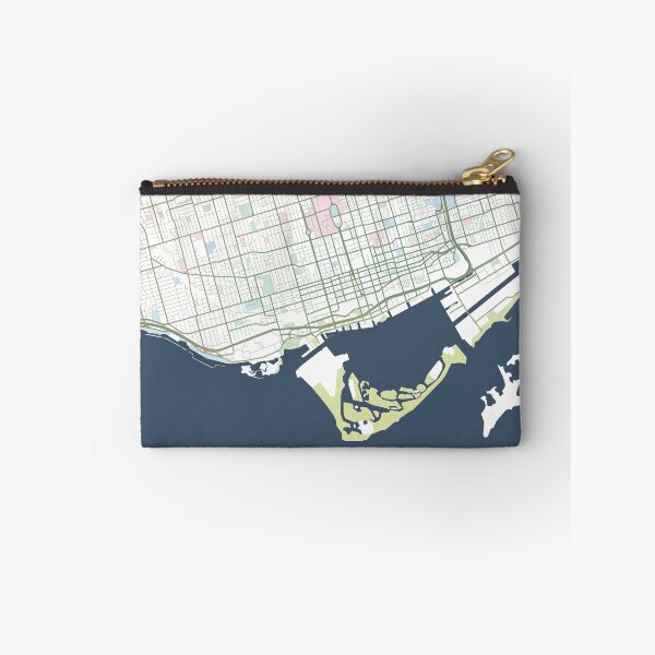 Item preview, Toronto City Map Canada designed and sold by TheRedFinch.