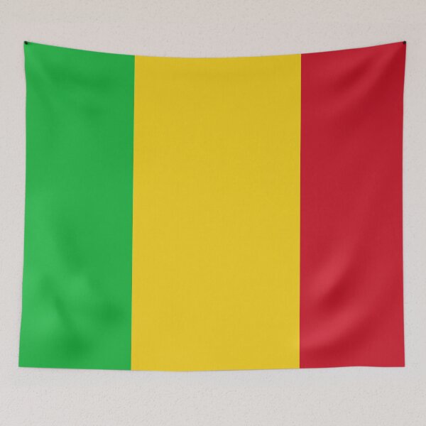 Item preview, Mali Flag designed and sold by YaelleDark.