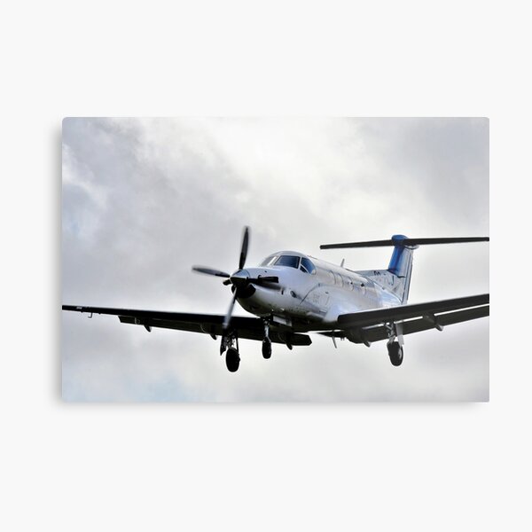 Pilatus PC12 Metal Print