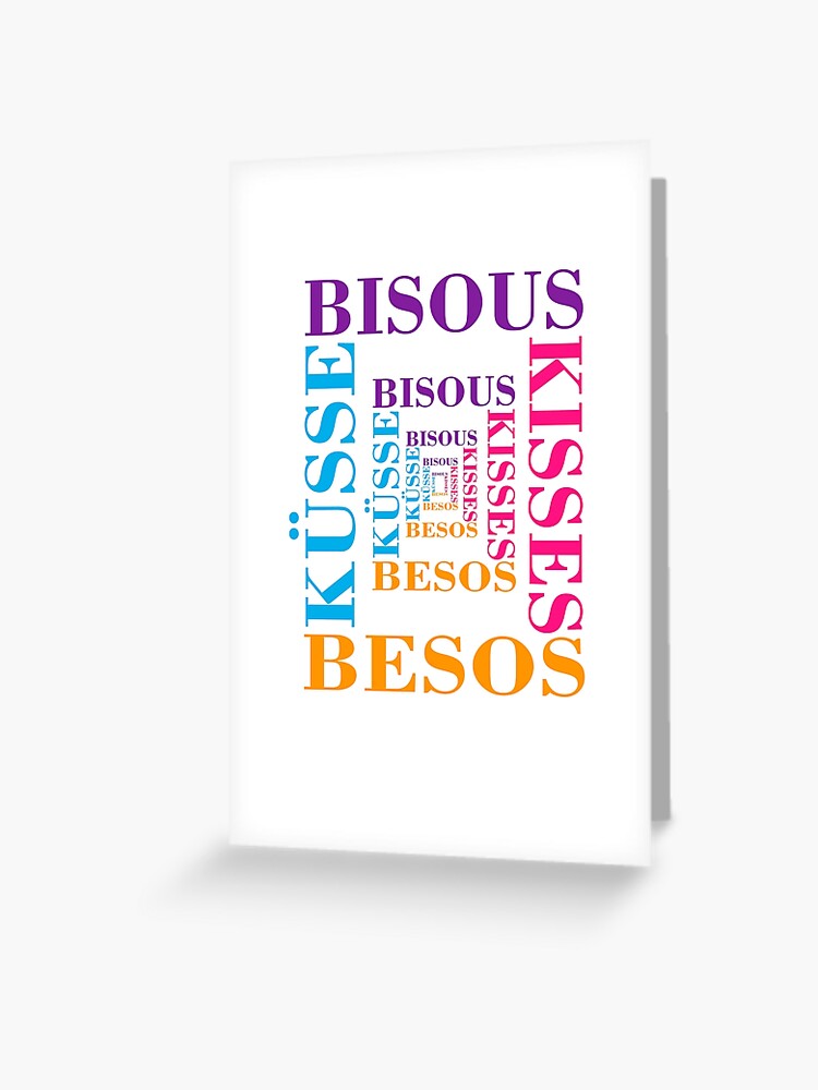 Bisous Card Case