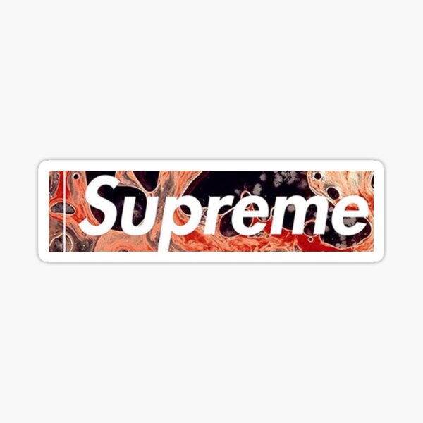 Supreme blood best sale and semen sticker