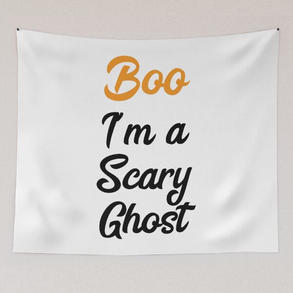 Aperçu de l'œuvre Boo I'm a scary ghost créée et vendue par Z00l.
