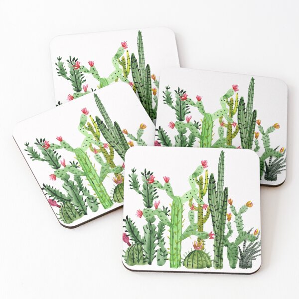 Item preview, Green Simple Cacti designed and sold by MarinaSotiriou.