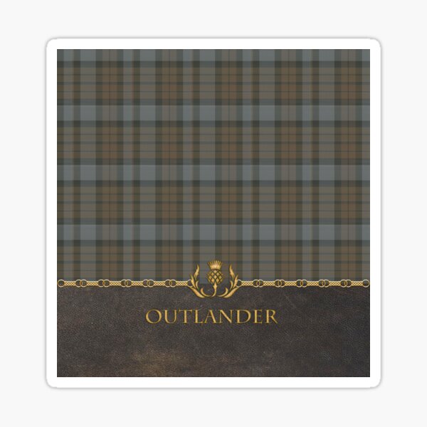 TARTAN LEATHER OUTLANDER Sticker