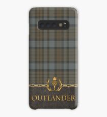 TARTAN LEATHER OUTLANDER Case/Skin for Samsung Galaxy