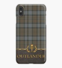 TARTAN LEATHER OUTLANDER iPhone Case