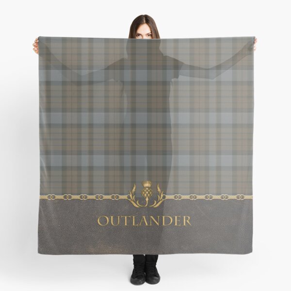 TARTAN LEATHER OUTLANDER Foulard