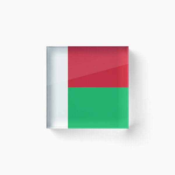 Item preview, Madagascar Flag designed and sold by YaelleDark.