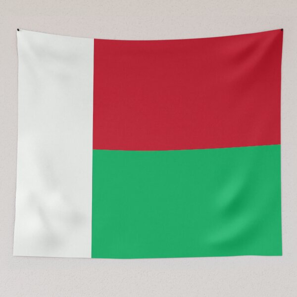 Item preview, Madagascar Flag designed and sold by YaelleDark.