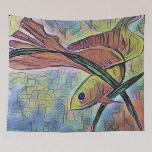 Item preview, My Beautiful Little Fish designed and sold by Cynthia  Soucy.