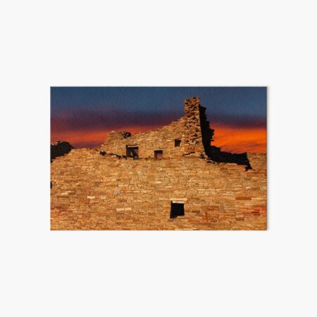 Chaco Sundown Art Board Print