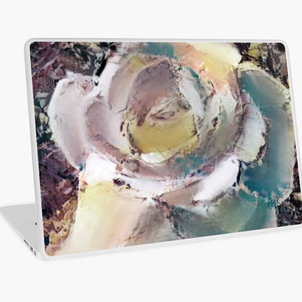 Multicolored Artistic Rose Laptop Skin