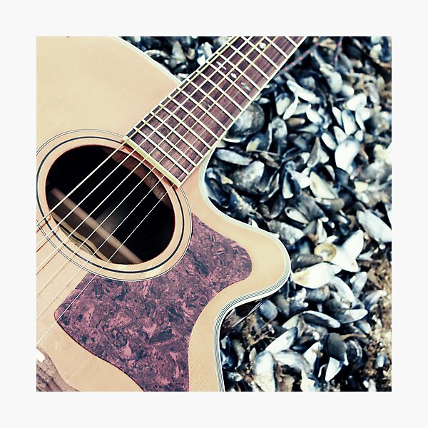 The Other Guitar Photographic Print