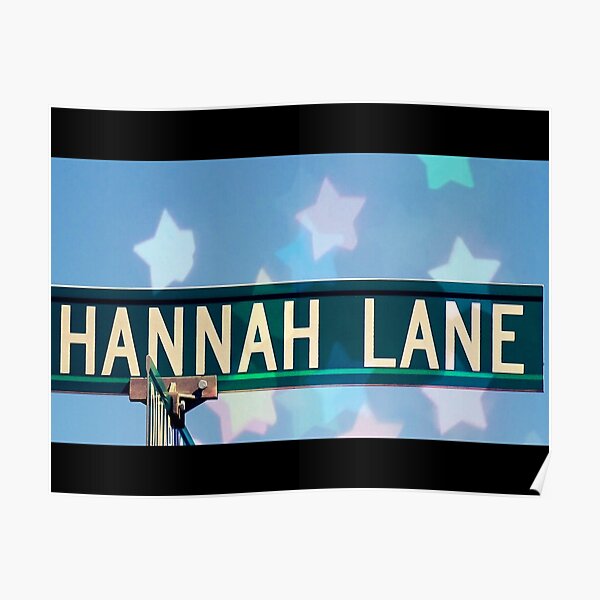 Hannah Poster