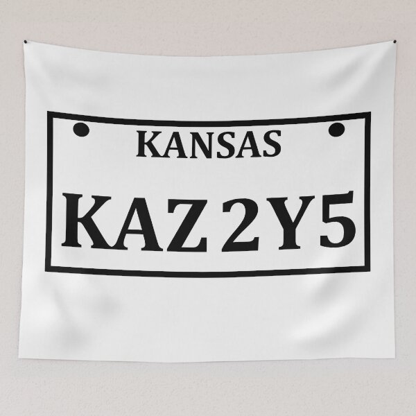 Item preview, Supernatural License Plate  designed and sold by Arbsy.