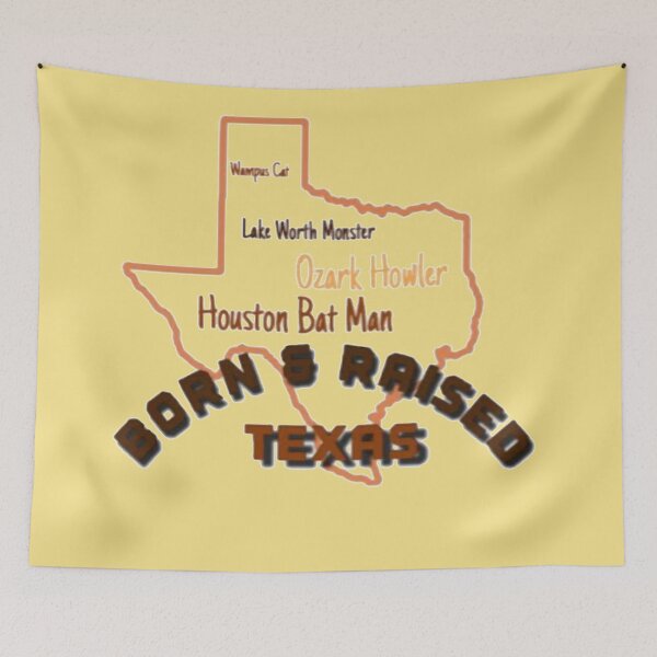 Item preview, Texas Cryptids - Born & Raised designed and sold by carlyscreations.