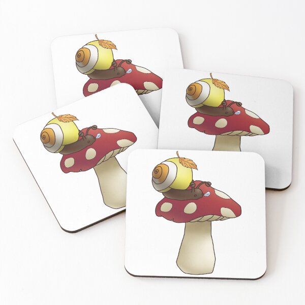 Item preview, Maverique Autumn Mushroom Pride Snail designed and sold by PrideSnails.