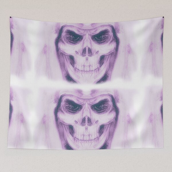 Item preview, Skull - Grim Reaper - Purple designed and sold by MasterpieceArt.
