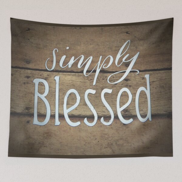 Item preview, Simply Blessed on Barnwood designed and sold by cabindog.