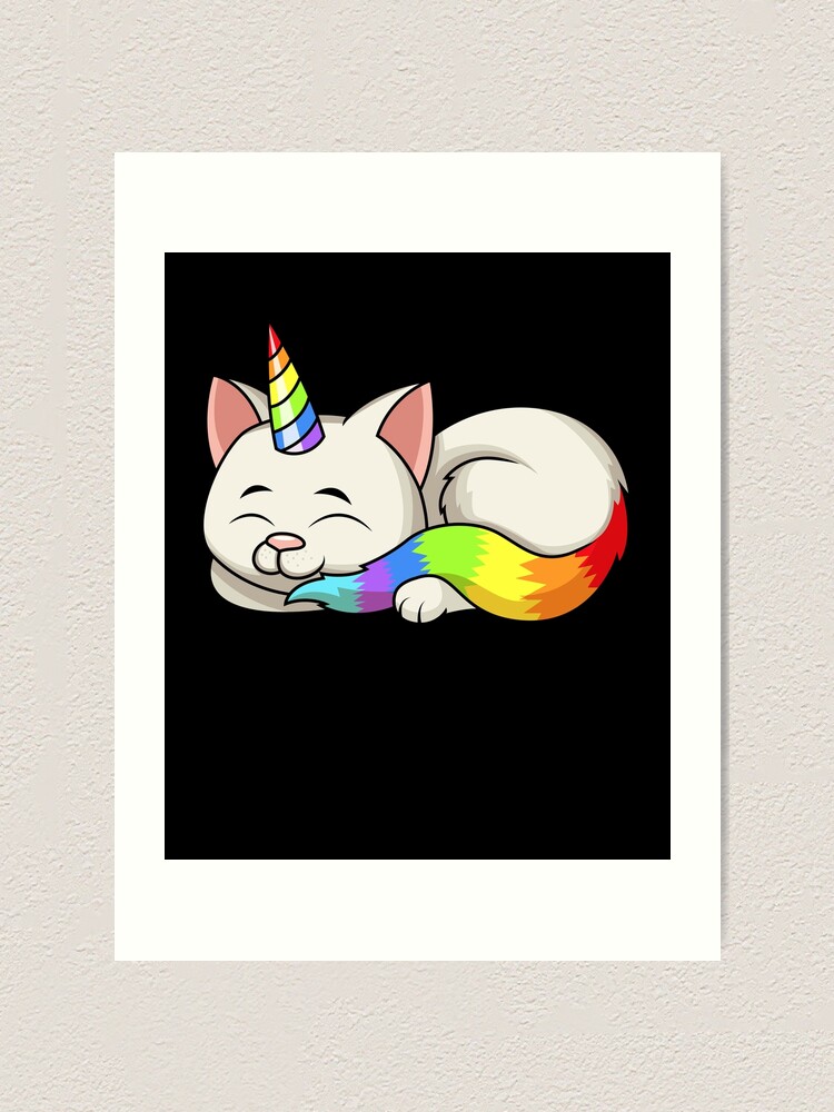 Cat Unicorn Caticorn Gift - Fantasy Magical Kitten