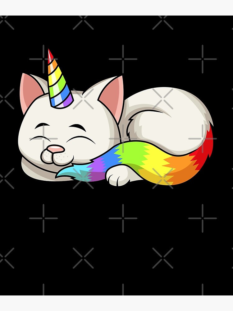 Cat Unicorn Caticorn Gift - Fantasy Magical Kitten