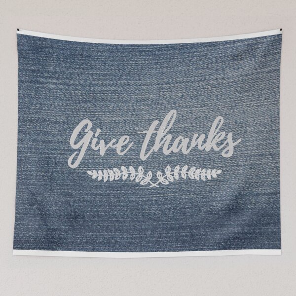 Item preview, Give Thanks on Denim designed and sold by cabindog.