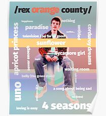 rex orange county medley Poster