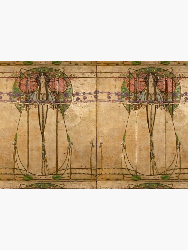 The May Queen. Cropped detail. 1900. Margaret Macdonald Mackintosh. Glasgow Style, Glasgow School. by TOMSREDBUBBLE