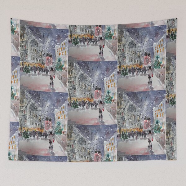 Item preview, Snowing At Christmas Time designed and sold by Ballet Dance-Artist.
