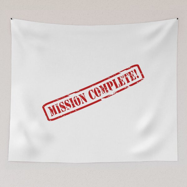 Item preview, Mission Complete stamp designed and sold by caldayjd.