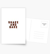 SHAKE UND BAKE - Bäcker Postkarten