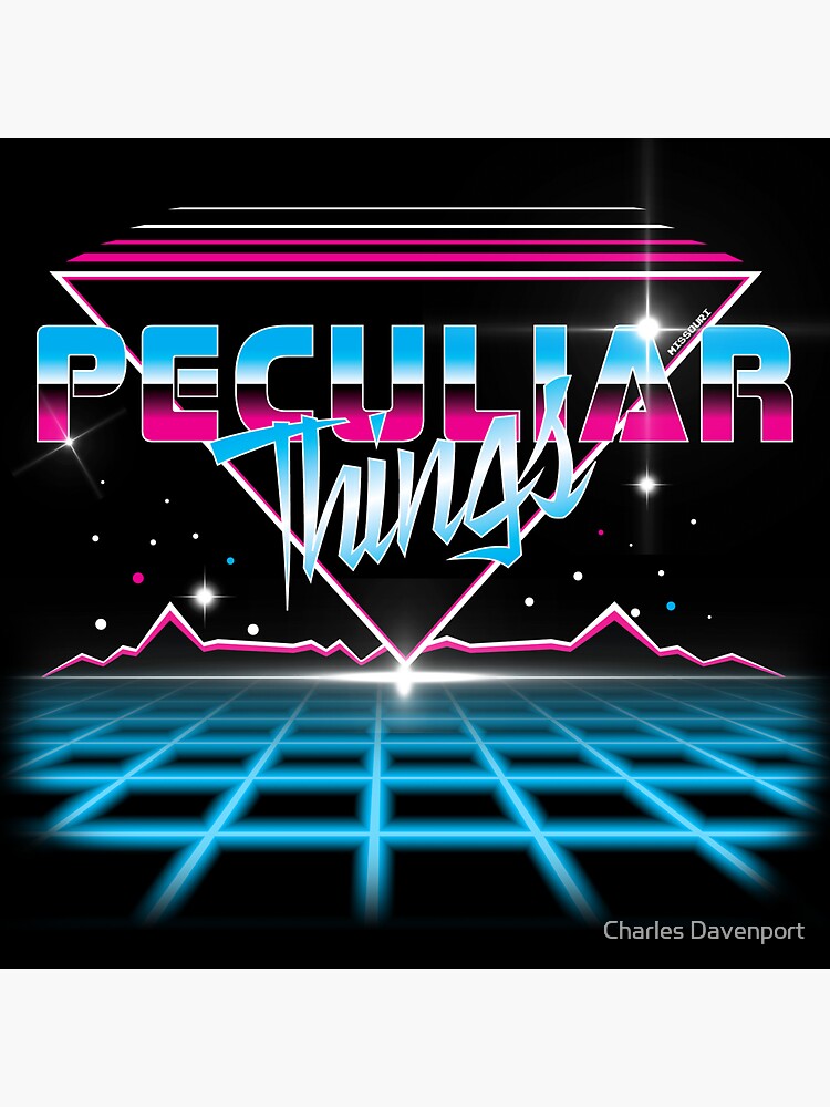 Peculiar Things 80s by cdavenport4
