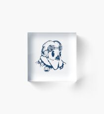 Sergeant Fluff 'n' Feathers the Bird Acrylic Block