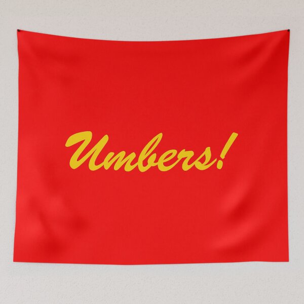 Item preview, Umbers! - Yellow designed and sold by Madmattman.