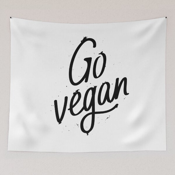 Item preview, Go Vegan Foodietoon designed and sold by ProjectX23.