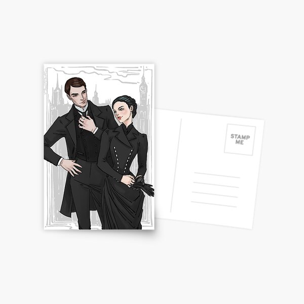 detectives Postcard