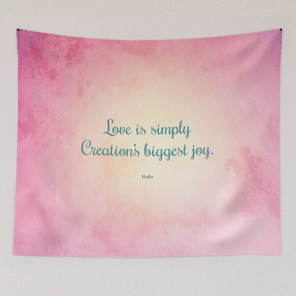 Item preview, Love is Simply... Quote by Hafiz  designed and sold by StudioCitrine.